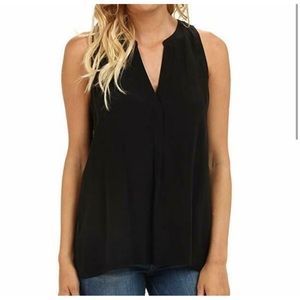 NWOT Joie Silk Aruna Blouse / Sleeveless Top , Black , Size XXS Never been Worn